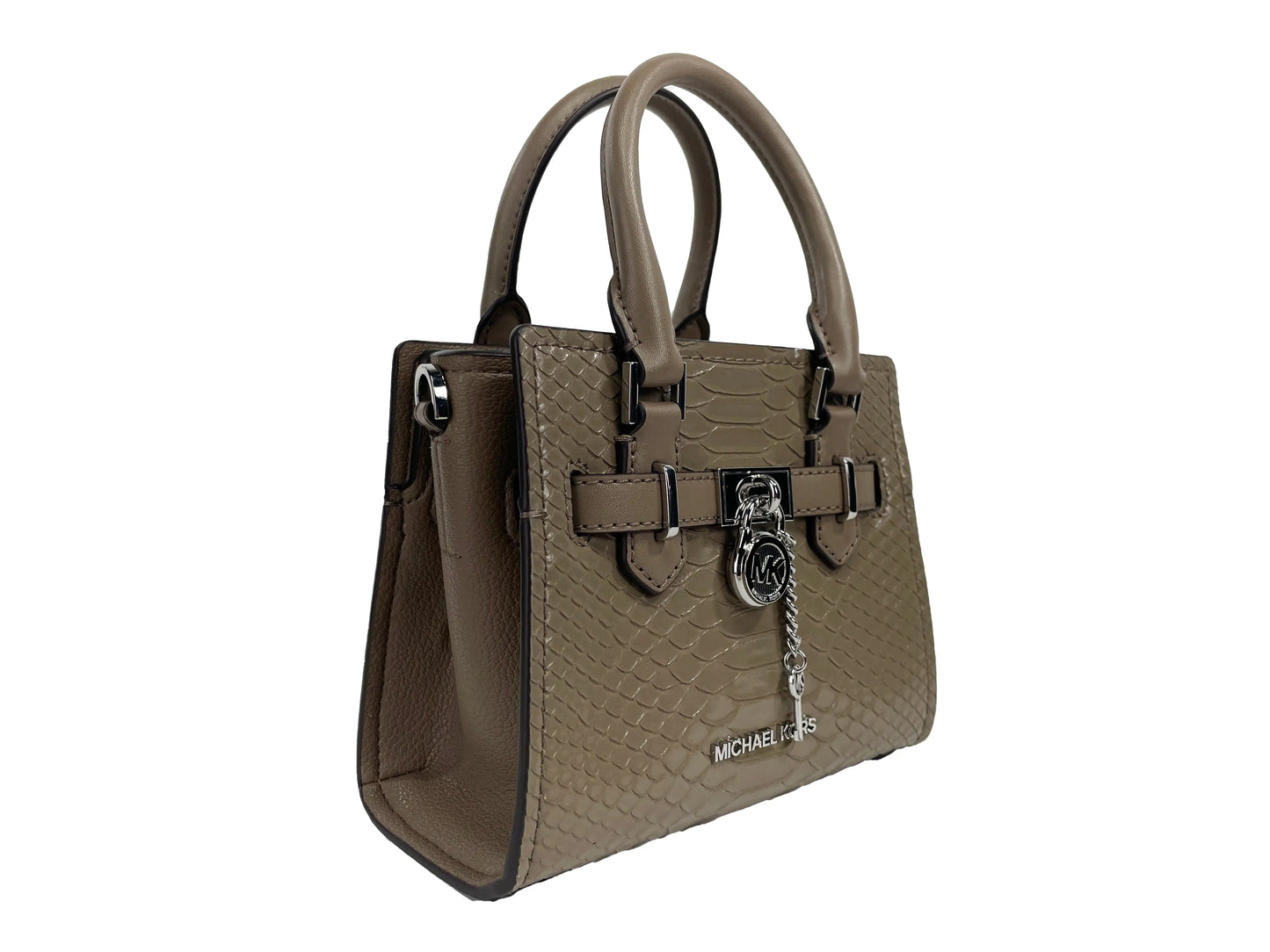 Michael Kors Hamilton Mini Dusk Snake Satchel