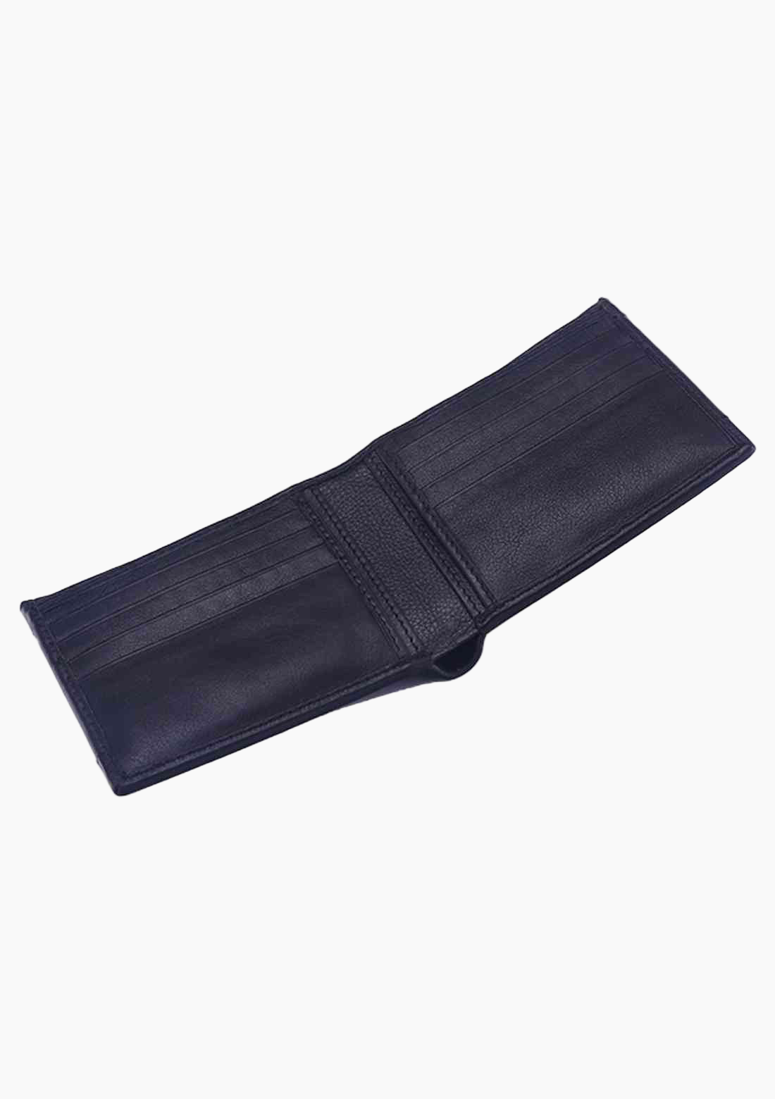 OHM Horizontal Lining Textured Leather Wallet OHM New York