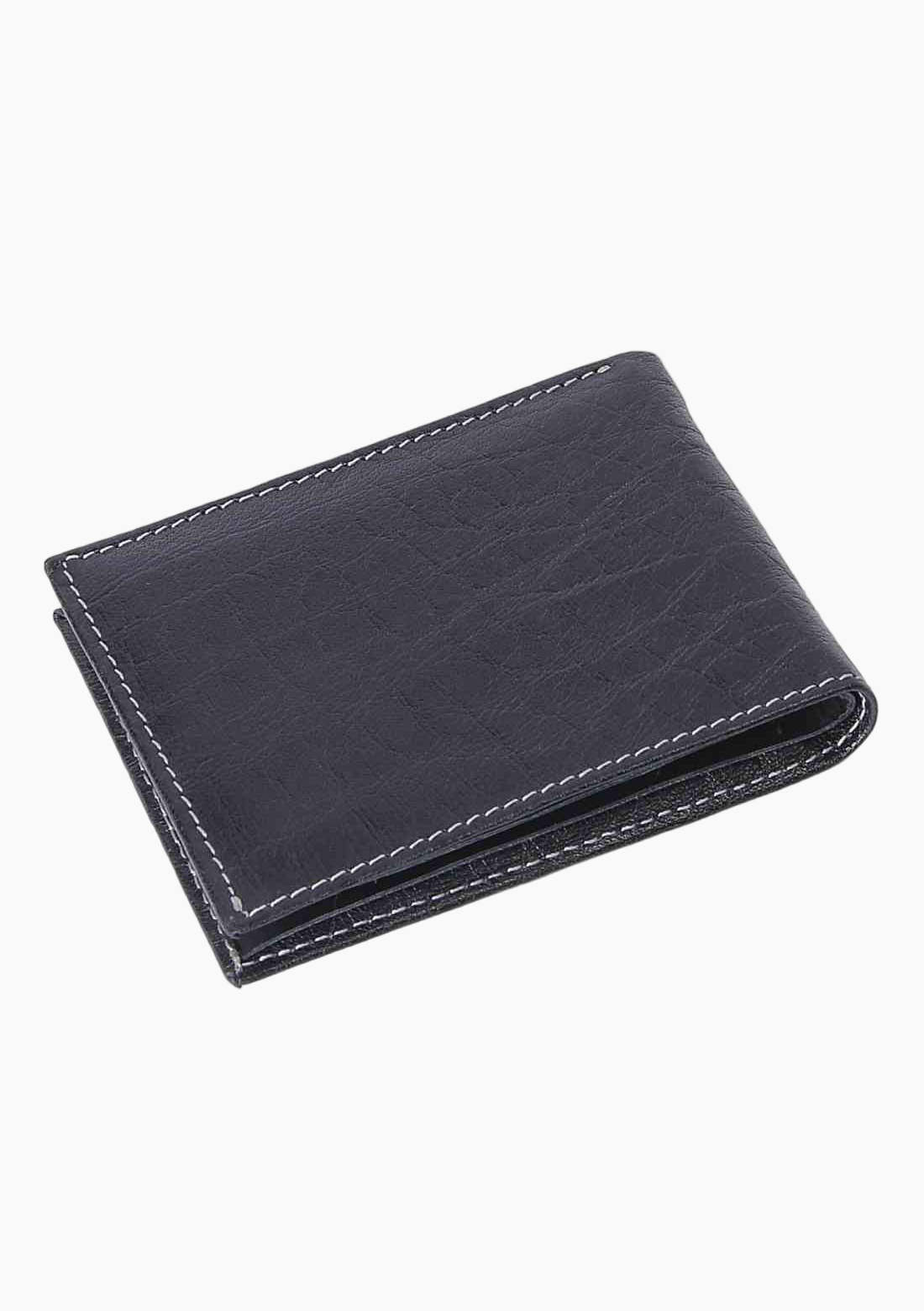 OHM Leather New York Wallet in Black/ Tan OHM New York