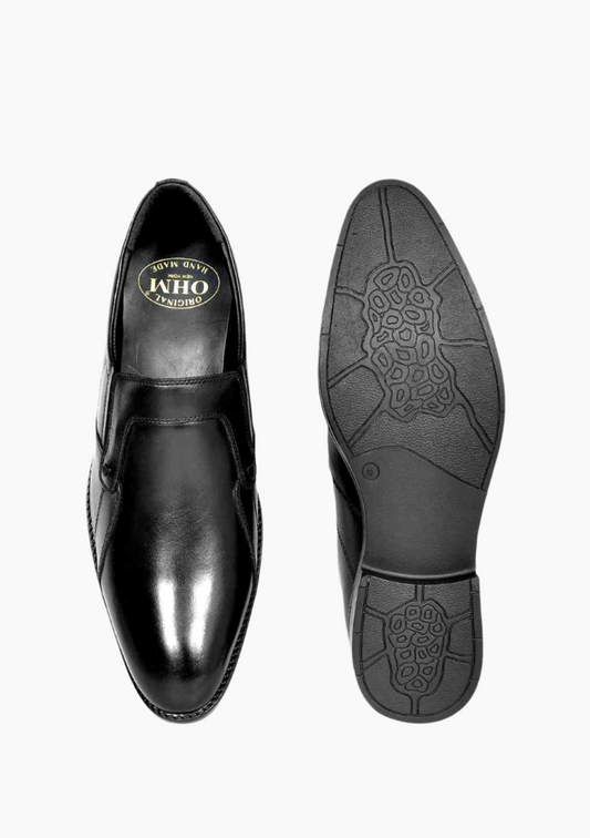 OHM Side Stitched Designer Leather Slip-on Shoes OHM New York