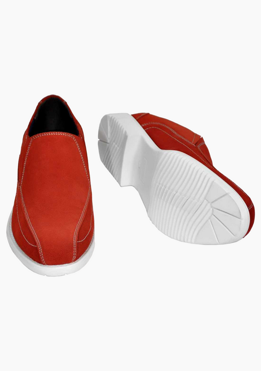 OHM Premium Italian Leather Slip-on Shoes with Stitched Toe OHM New York