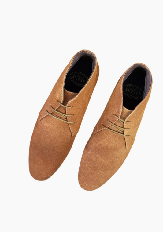 OHM Everyday Comfortable Leather Ankle Boots - Velora