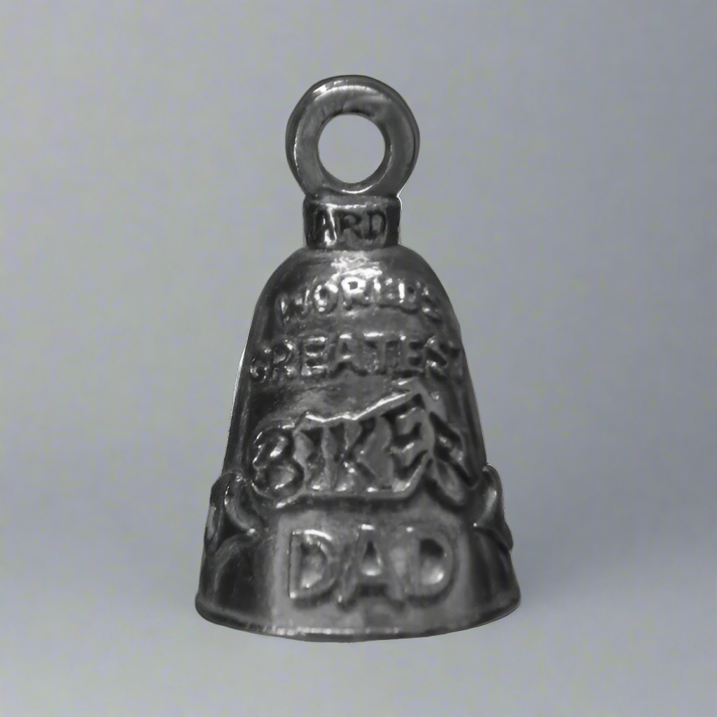 Open Road Biker Dad Motorcycle Guardian Bell - Velora Luxury Fashion