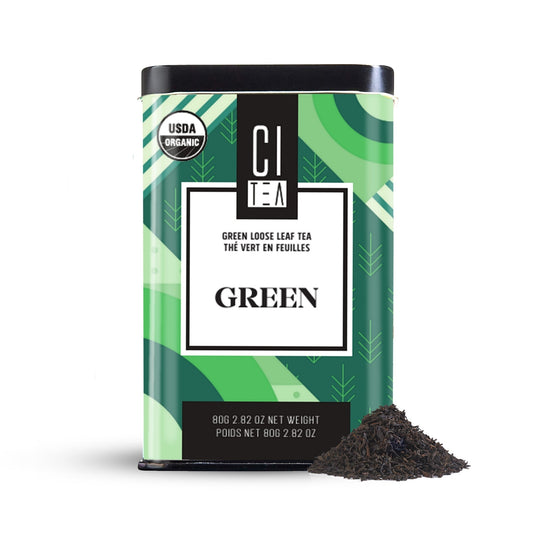 Organic Green Loose Leaf Tea with Teaball - 80g - Velora Luxury Fashion
