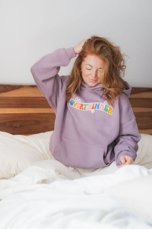 Overthinker Hoodie - All the Feels Collection - Velora Luxury Fashion
