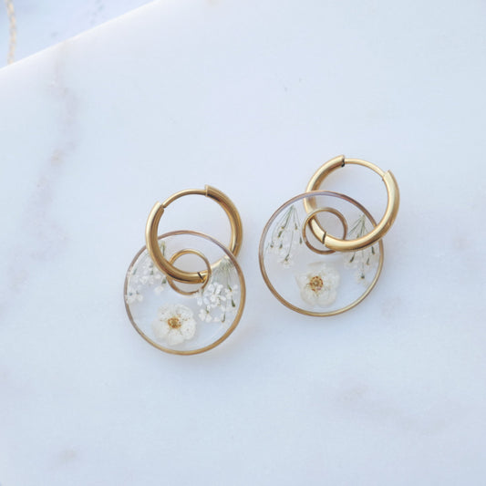 Boucles d'oreilles Dona - SpirĂŠes - Velora