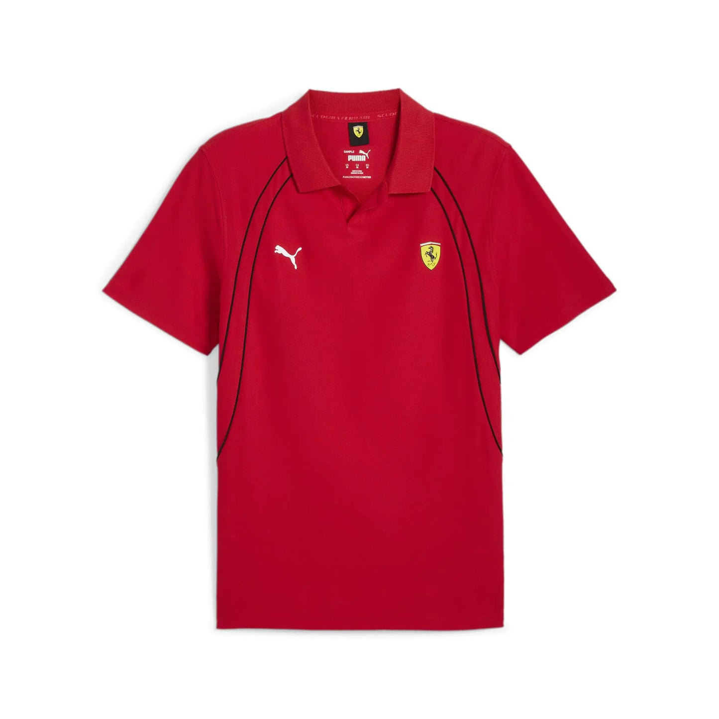PUMA Mens Standard Ferrari Race Polo Rosso Corsa AH24 XX-Large - Velora Luxury Fashion