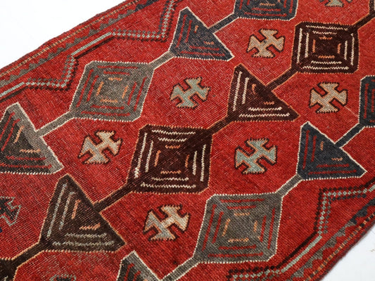 Persian Luri Runner Rug | 3' 1” x 8' 8" - Velora Luxury Fashion