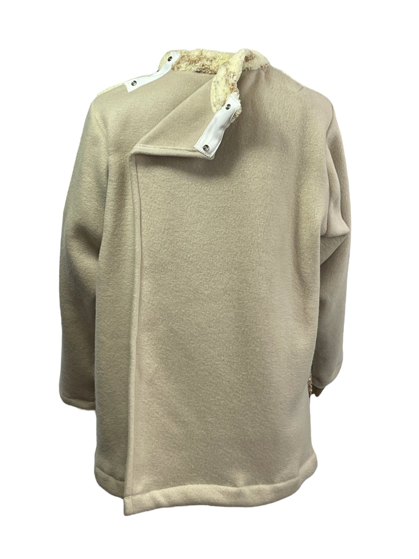 Unisex Adaptive Open-Back Fleece Zip Jacket