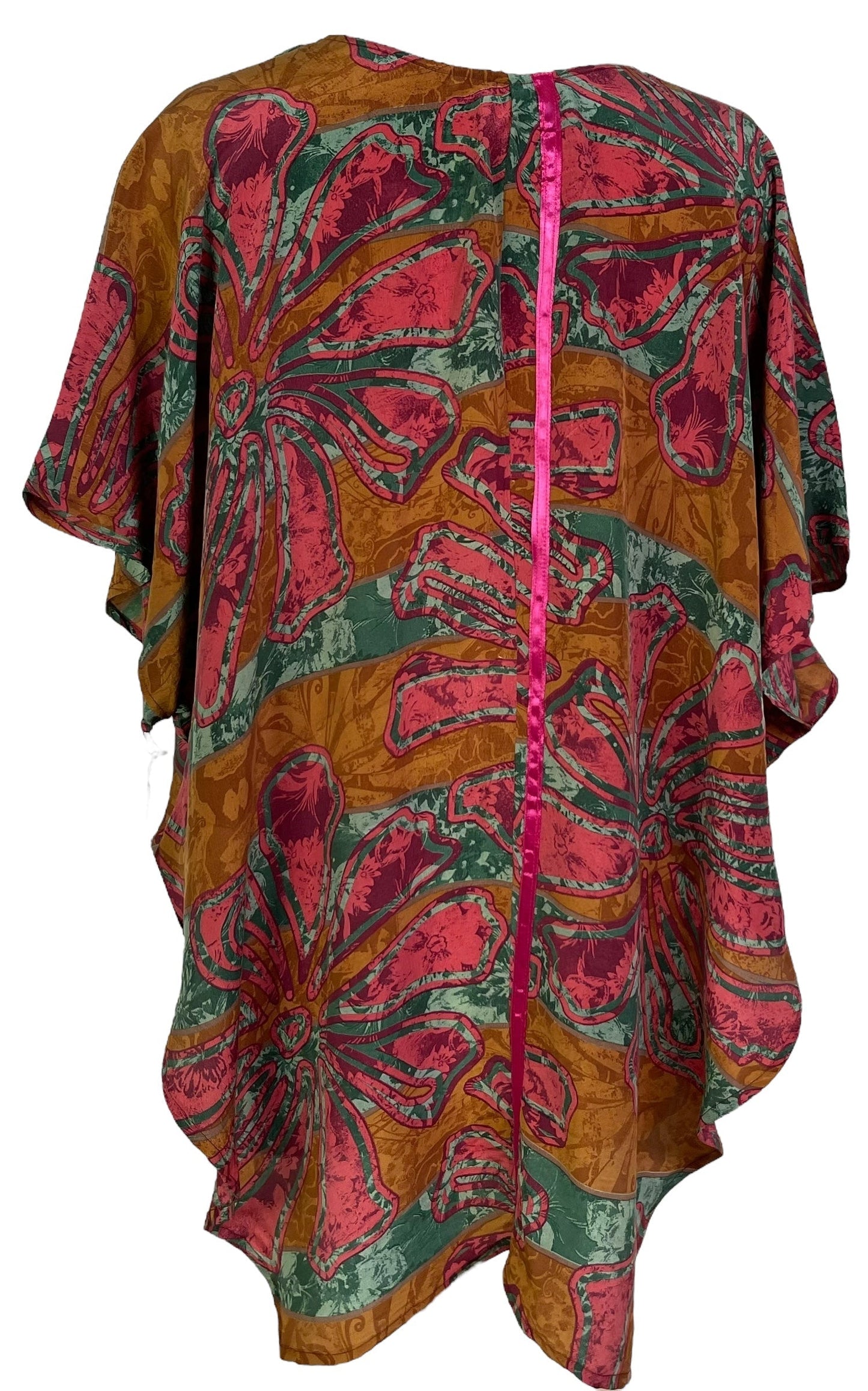 PRC7016 Avatar Pure Silk Waterfall Top - Velora