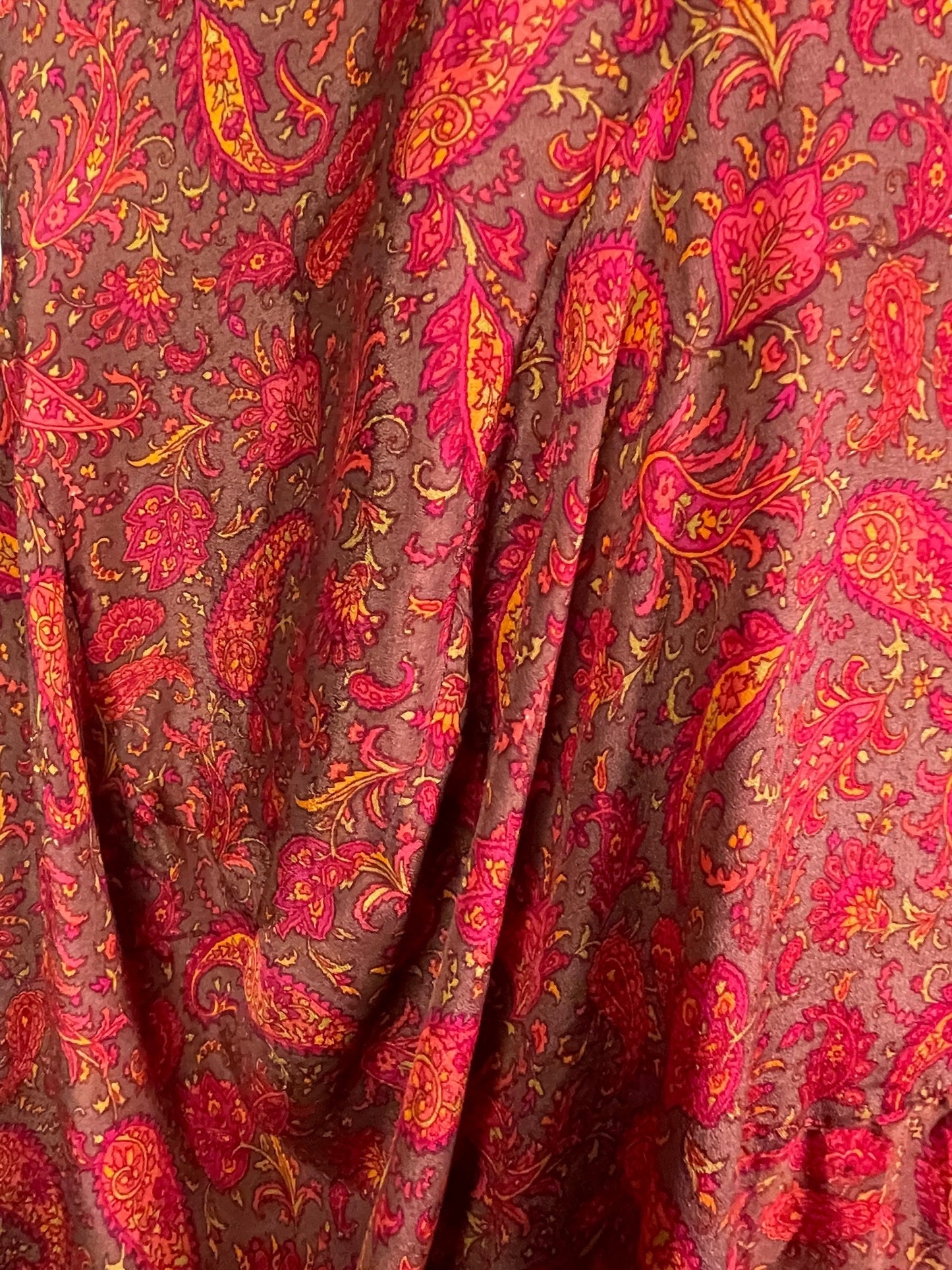 PRC7809 Avatar Pure Silk Sculptural Long Tunic Dress - Velora