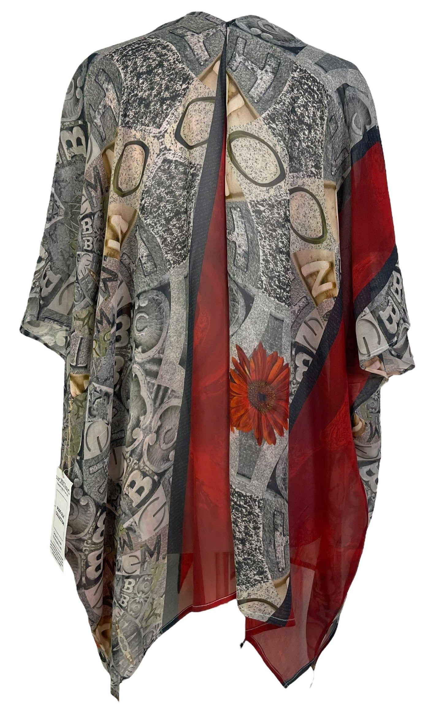 PRG6858 Sheer Avatar Pure Silk Cardigan - Velora