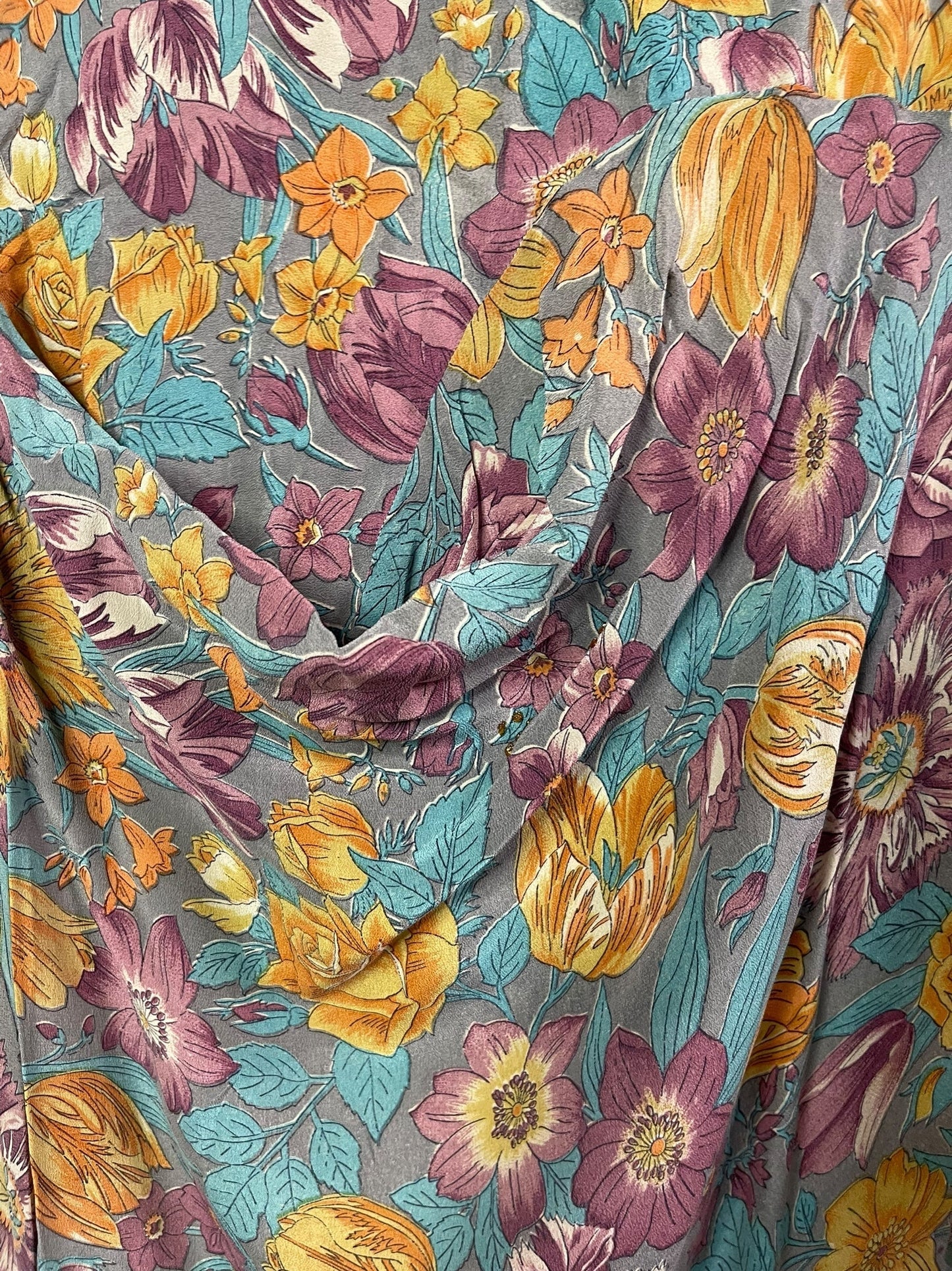 PRC6832 Avatar Pure Silk Self Pocket Tunic Dress - Velora