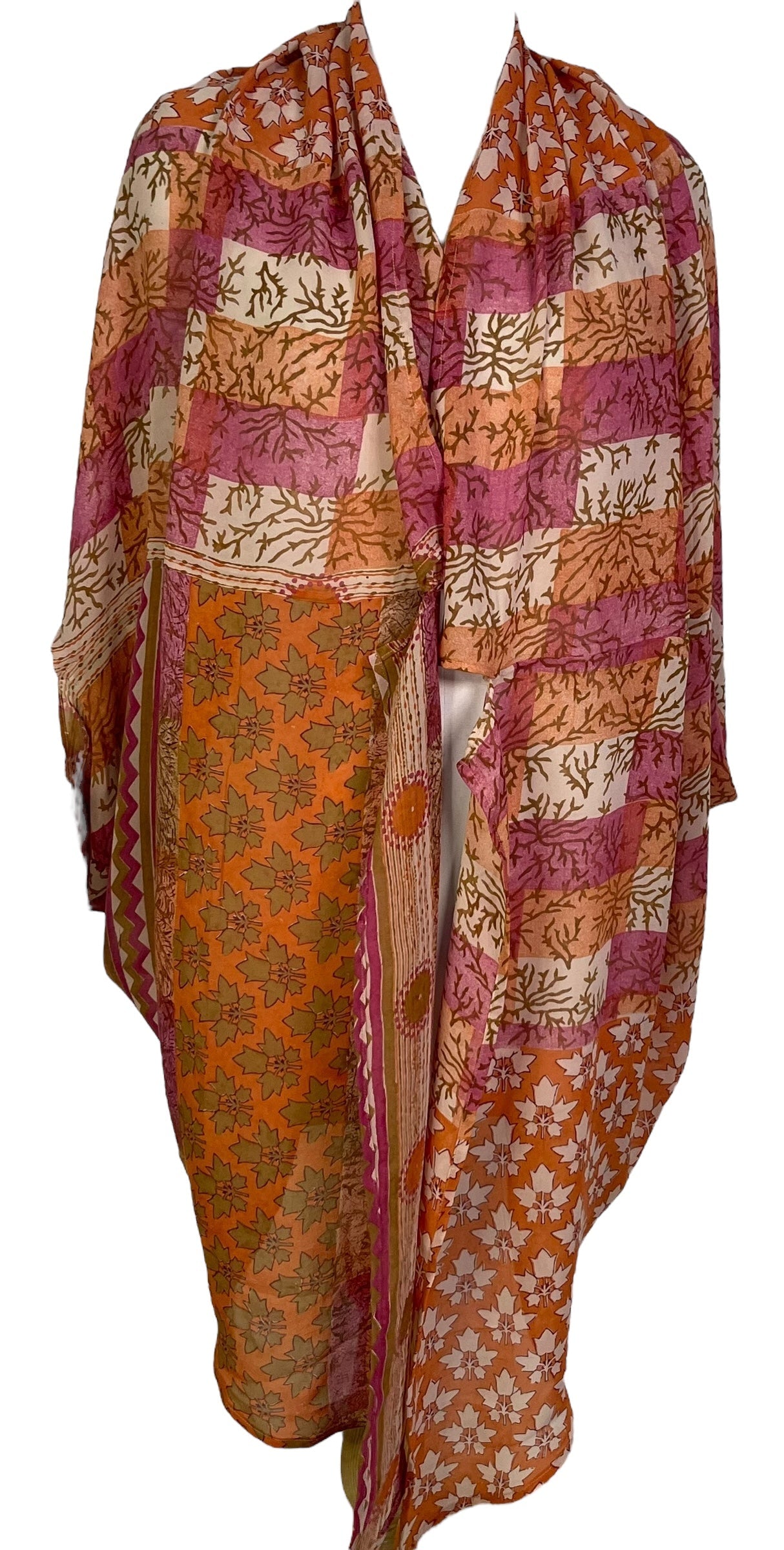 PRG7088 Sheer Avatar Pure Silk Cardigan - Velora