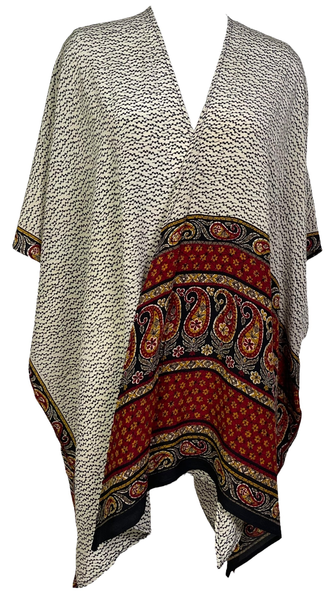 PRC6866 Avatar Pure Silk Cardigan - Velora