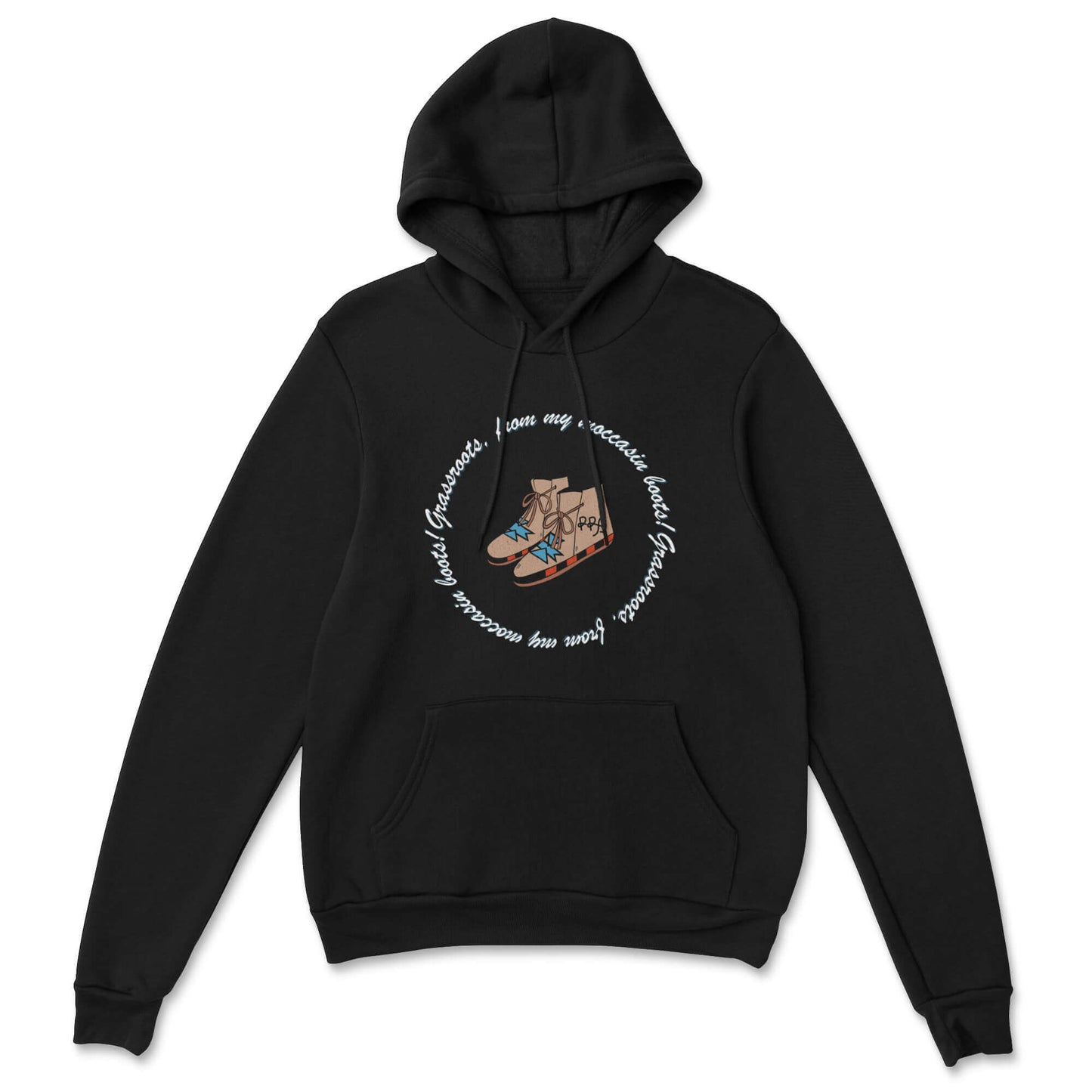 Grassroots From My Moccasin Boots Hoodie - Velora