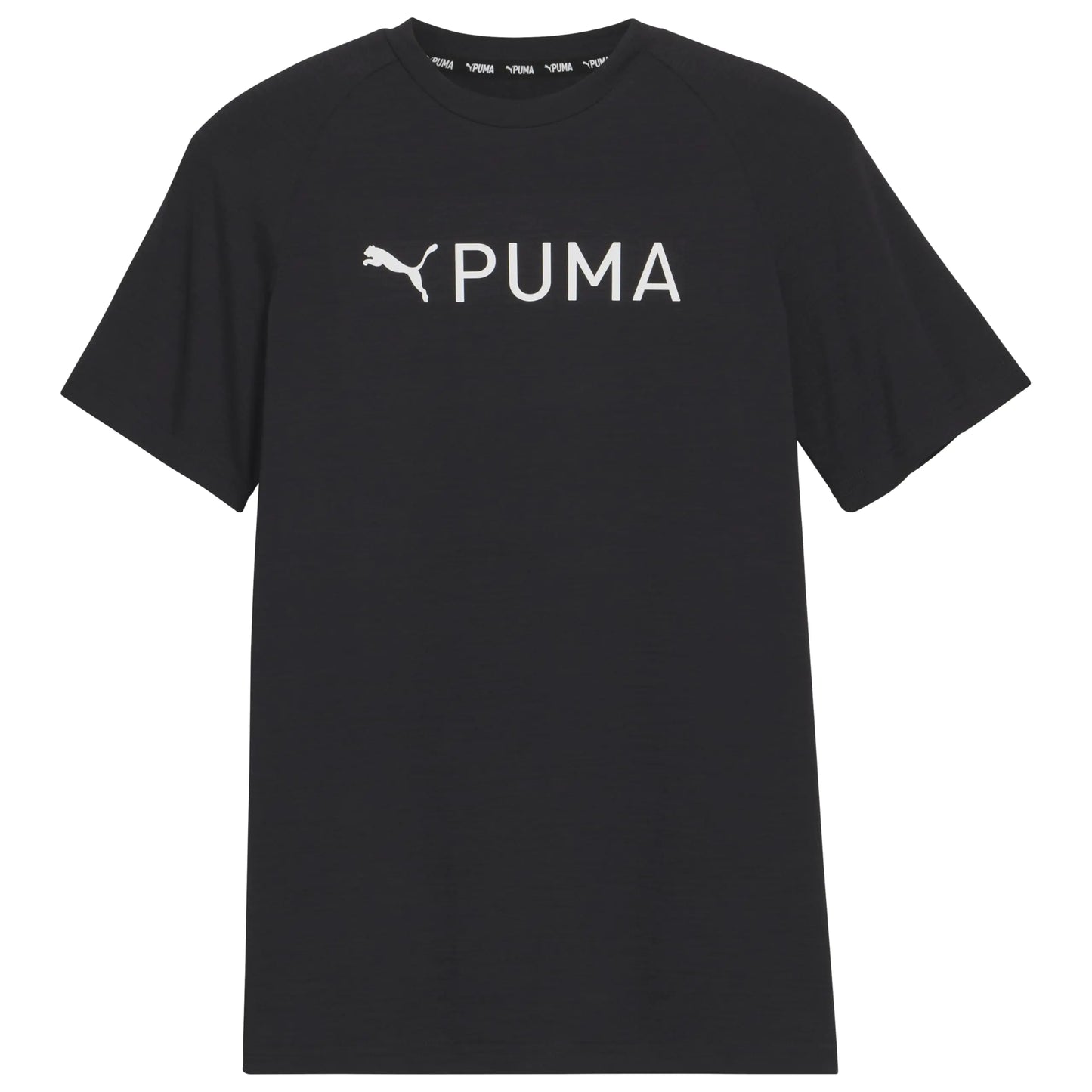 PUMA Youth Athletic Black/Grey Tee
