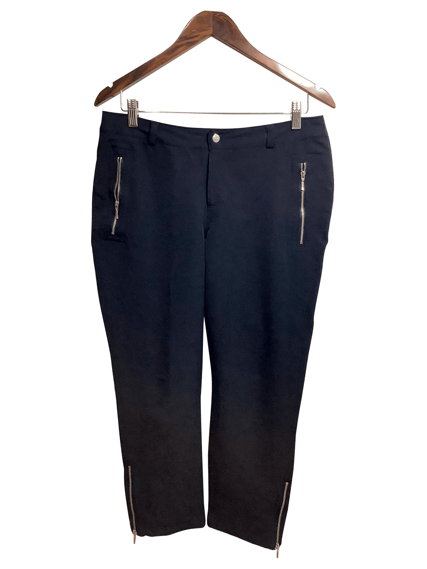 ROOTS Regular fit Pant in Black - 10 - Velora