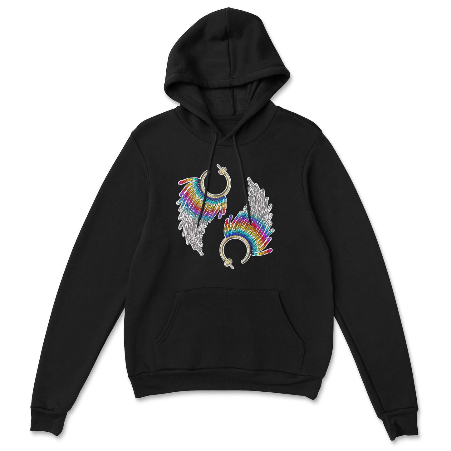 Beadiful Earrings Hoodie - Velora