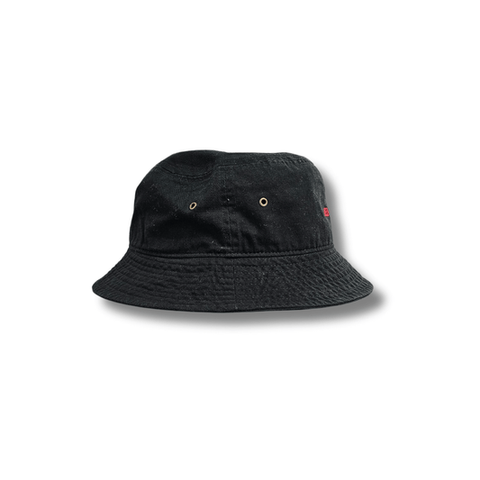 RRA Red Watermark Bucket Hat - Velora Luxury Fashion
