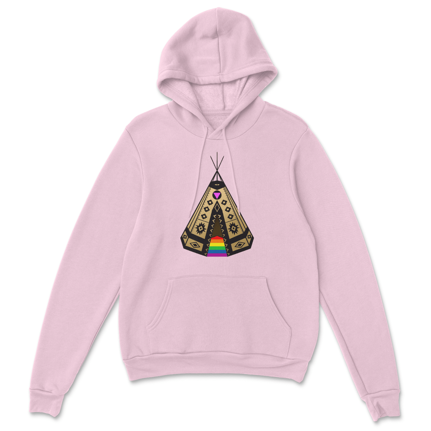 Rainbow Tipi Hoodie - Velora Luxury Fashion