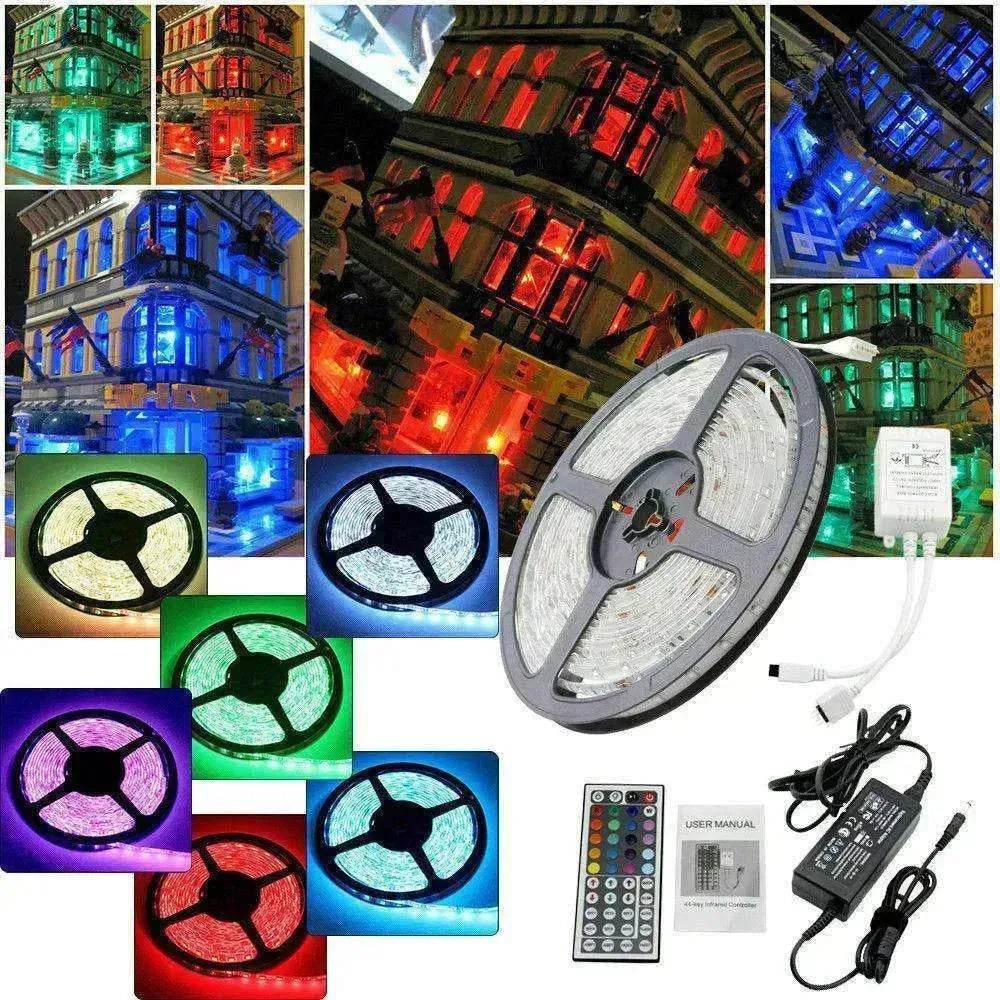 Remote Color Changing Led Strip Lights 5050 RGB Bluetooth Room Light - Velora