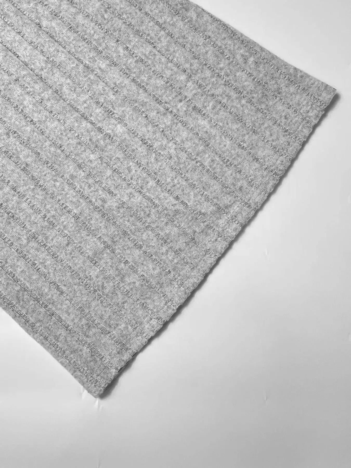 Ribbed Knit Crop Top and Wide Leg Pants Set - Velora Luxury Fashion