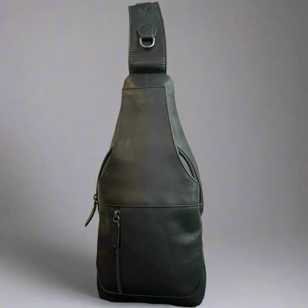 Rugged Earth Full Grain Sling Bag Backpack Boutique of Leathers/Open Road