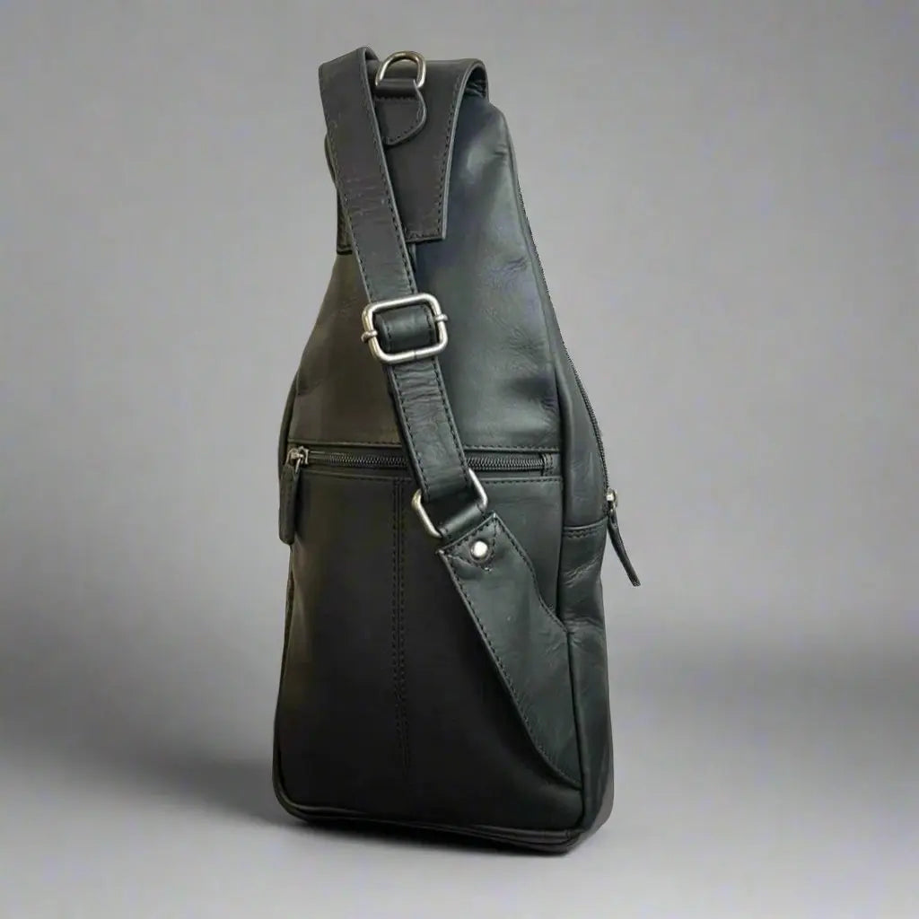 Rugged Earth Full Grain Sling Bag Backpack Boutique of Leathers/Open Road