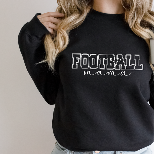 RusticGirls.Trilogy Football Mom Sweatshirt - Cozy Style - Velora Luxury Fashion