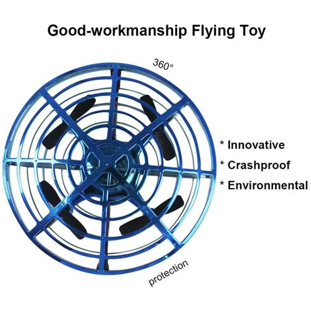 Mini Induction RC Quadcopter Magic Hand UFO Ball Sensing Aircraft Electric Toy for Kids Velora