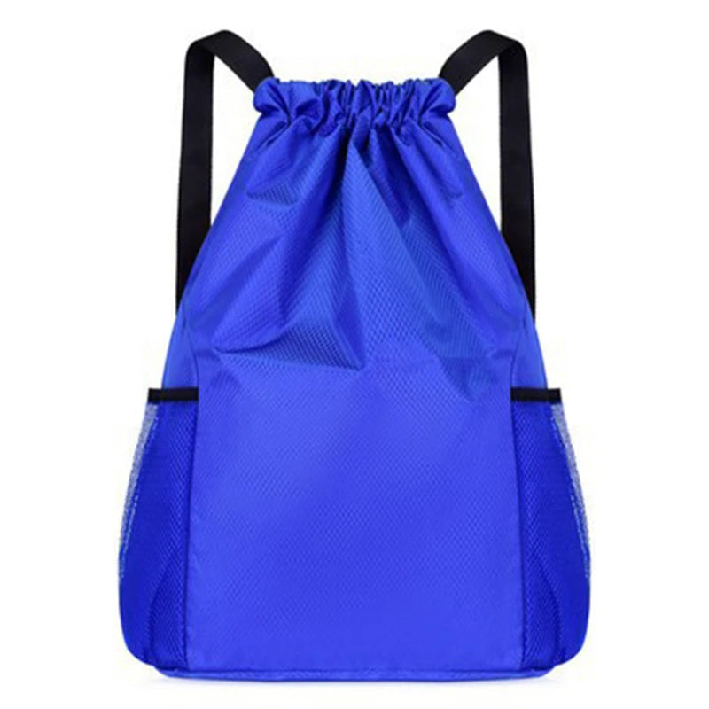 Sports Drawstring Backpack Sport Fitness Travel Outdoor Sackpack Women And Men Large Capacity Gym Swim Beach Bags Basketball Bag - Velora
