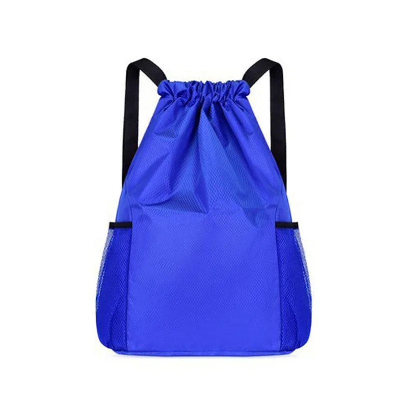 Sports Drawstring Backpack Sport Fitness Travel Outdoor Sackpack Women And Men Large Capacity Gym Swim Beach Bags Basketball Bag - Velora