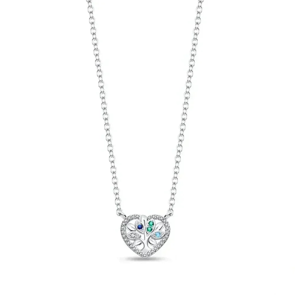 Radiate Timeless Elegance: Round CZ Pendant Necklace (925 Sterling Silver) Itz Luxury