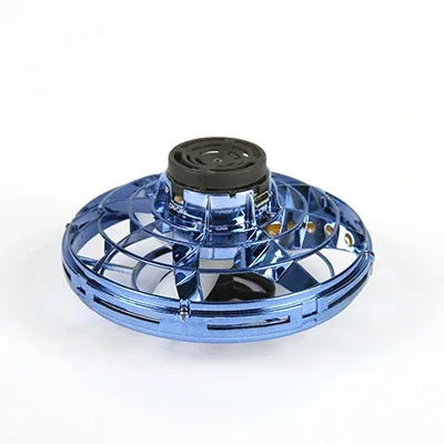 Mini Drone LED UFO Fingertip flying machine induction gyroscope Decompression adult children's toys Velora