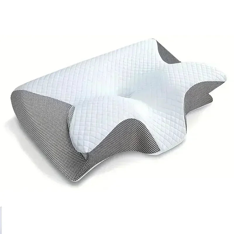 Sleep Memory Neck Pillow Butterfly Slow Rebound Comfortable Memory Foam Sleep Pillow Cervical Orthopedic Neck Massage Bed Pillow Velora