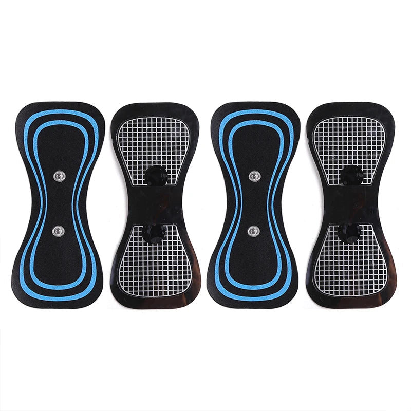 Tens Massager Electrode Pads For EMS Neck Massager Gel Patch Accessories Trainer Exerciser Replacement Muscle Stimulator Sticker Velora