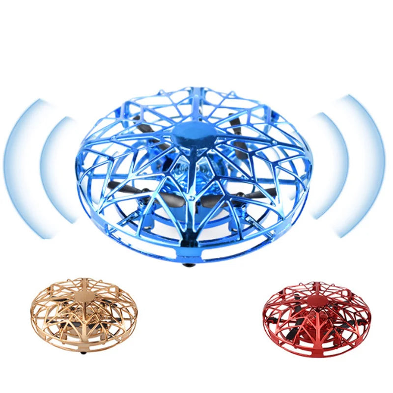 Rc Quadcopter Flying Helicopter Magic Hand UFO Ball Aircraft Sensing Mini Induction Drone Kids Electric Electronic Toy Velora