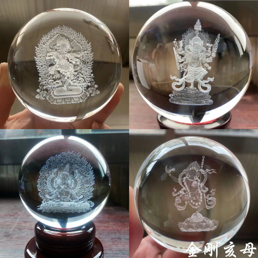 50% OFF crystal buddha statue RARE Kurukulle bhurkumkuta Yamantaka Vajravarahi buddha buddhist altar HOME temple worship  - Velora