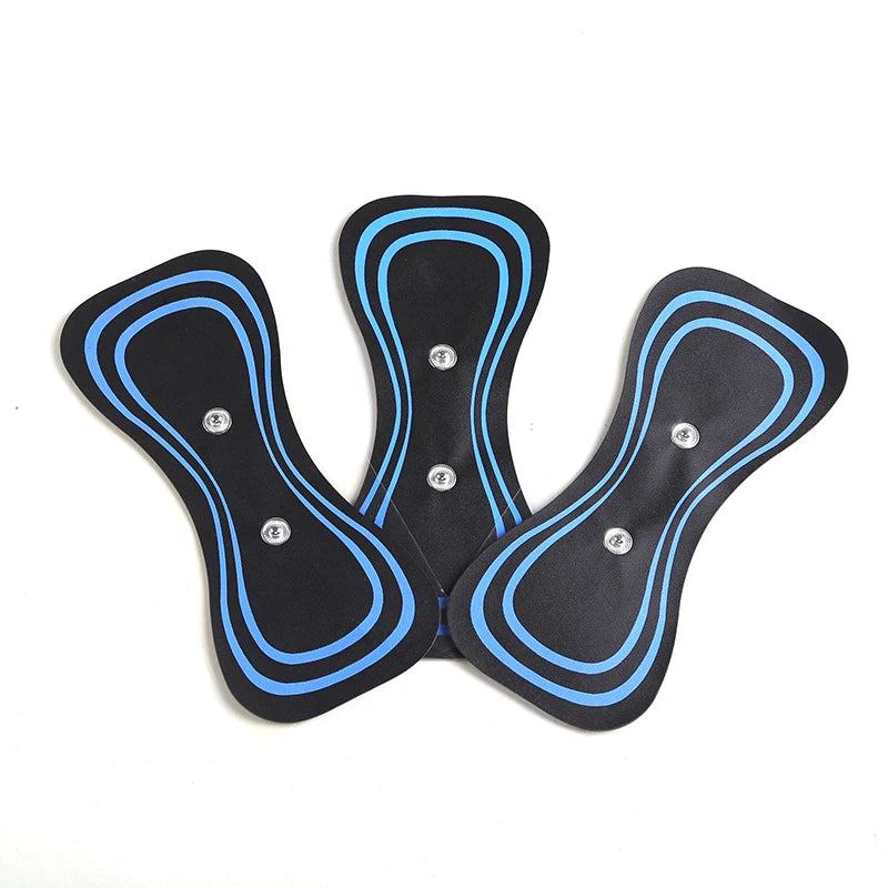 Tens Massager Electrode Pads For EMS Neck Massager Gel Patch Accessories Trainer Exerciser Replacement Muscle Stimulator Sticker Velora