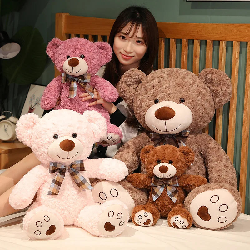 High Quality Toy Cute Cartoon Big Teddy Bear Plush Toys 35/50/65cm Stuffed Plush Animals Bear Doll Birthday Gift For Children - Velora