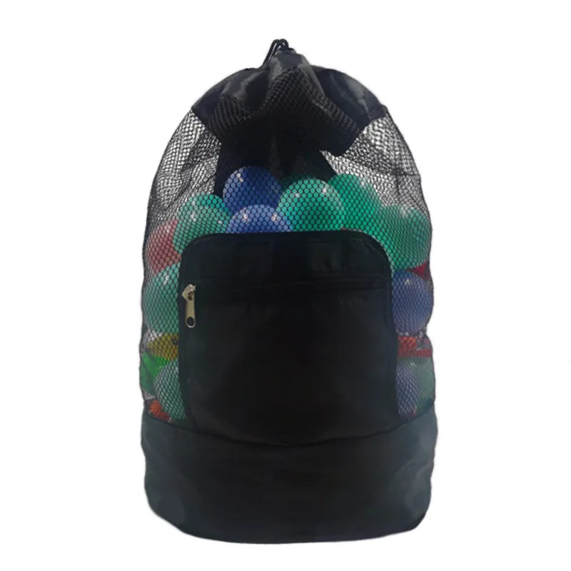 Sports Drawstring Backpack Sport Fitness Travel Outdoor Sackpack Women And Men Large Capacity Gym Swim Beach Bags Basketball Bag - Velora