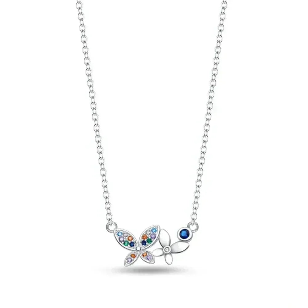 Radiate Timeless Elegance: Round CZ Pendant Necklace (925 Sterling Silver) Itz Luxury