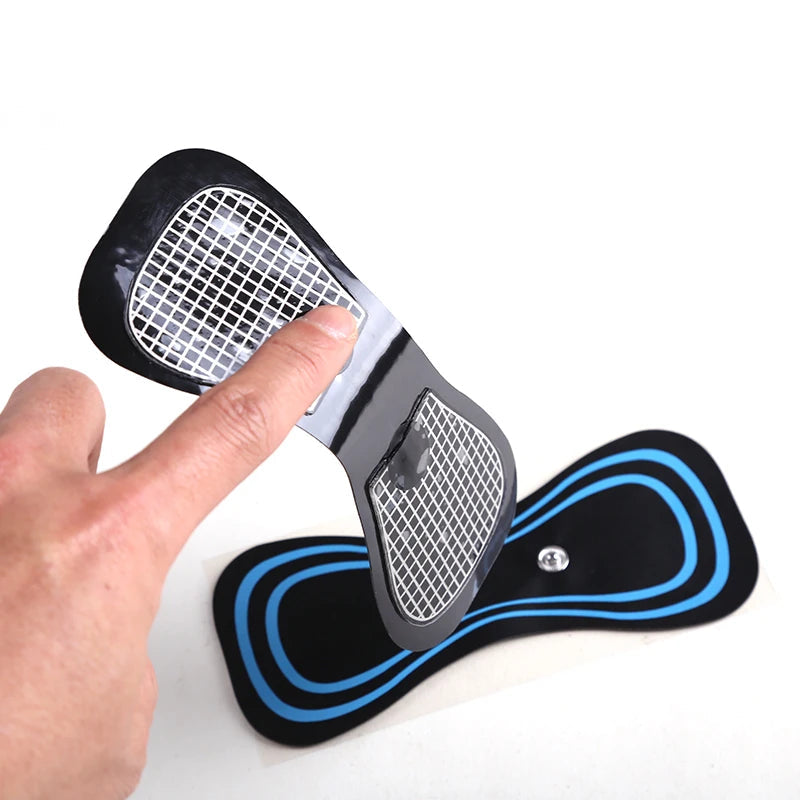 Tens Massager Electrode Pads For EMS Neck Massager Gel Patch Accessories Trainer Exerciser Replacement Muscle Stimulator Sticker Velora