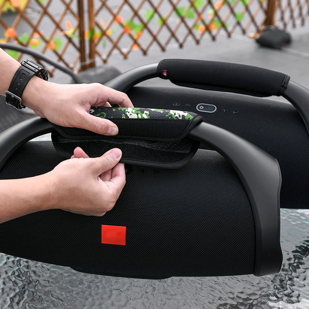 Thickened Speaker Handle Strap Accessories Universal Wireless Speaker Wristband Pad Lightweight Sticker for JBL Bombox 3/2/1 - Velora