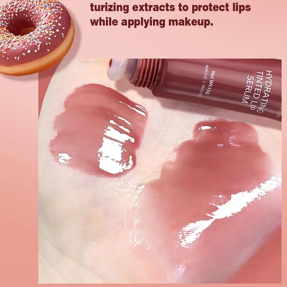 12G Colored Lip Gloss Liquid Hydrating And Moisturizing, Light And Shiny Lip Balm, Water Gloss Lip Glaze Moisturizing Lip Milk Velora