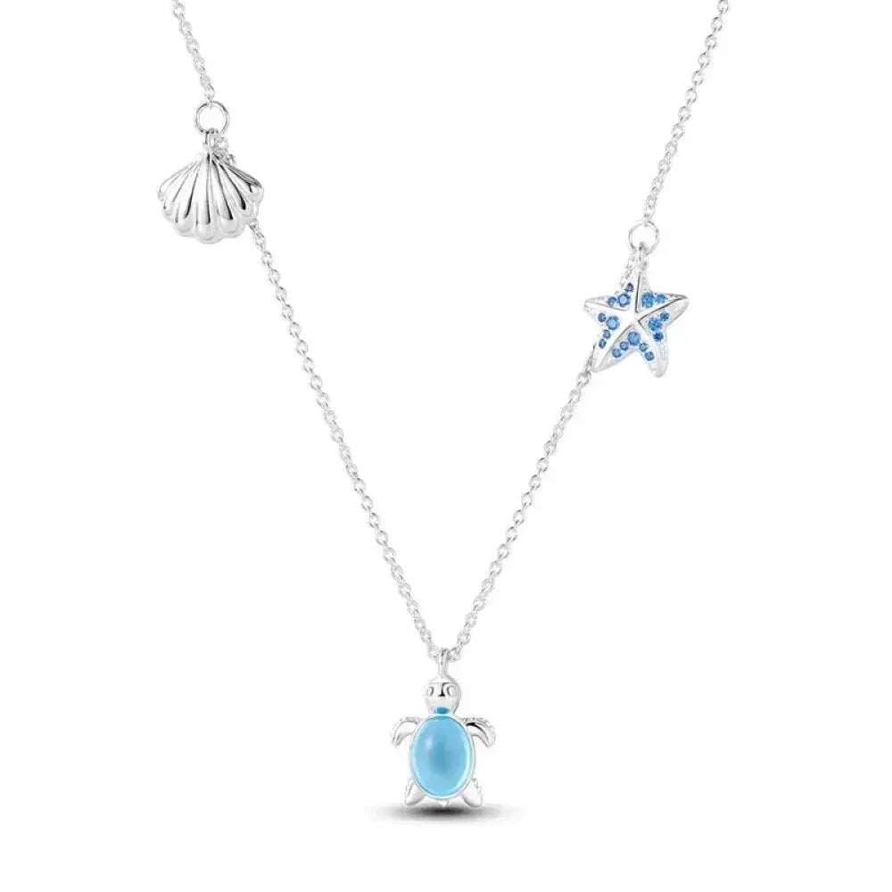 Radiate Timeless Elegance: Round CZ Pendant Necklace (925 Sterling Silver) Itz Luxury