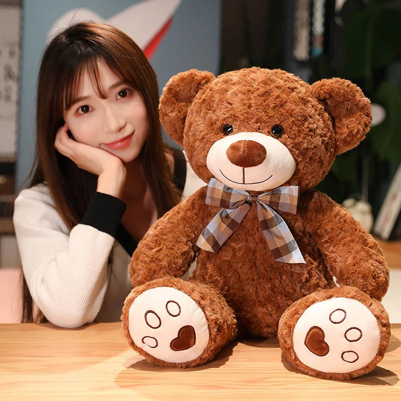High Quality Toy Cute Cartoon Big Teddy Bear Plush Toys 35/50/65cm Stuffed Plush Animals Bear Doll Birthday Gift For Children - Velora