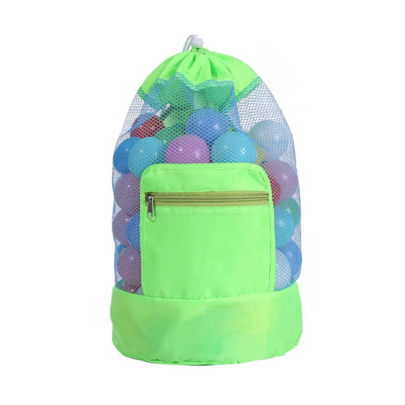Sports Drawstring Backpack Sport Fitness Travel Outdoor Sackpack Women And Men Large Capacity Gym Swim Beach Bags Basketball Bag - Velora