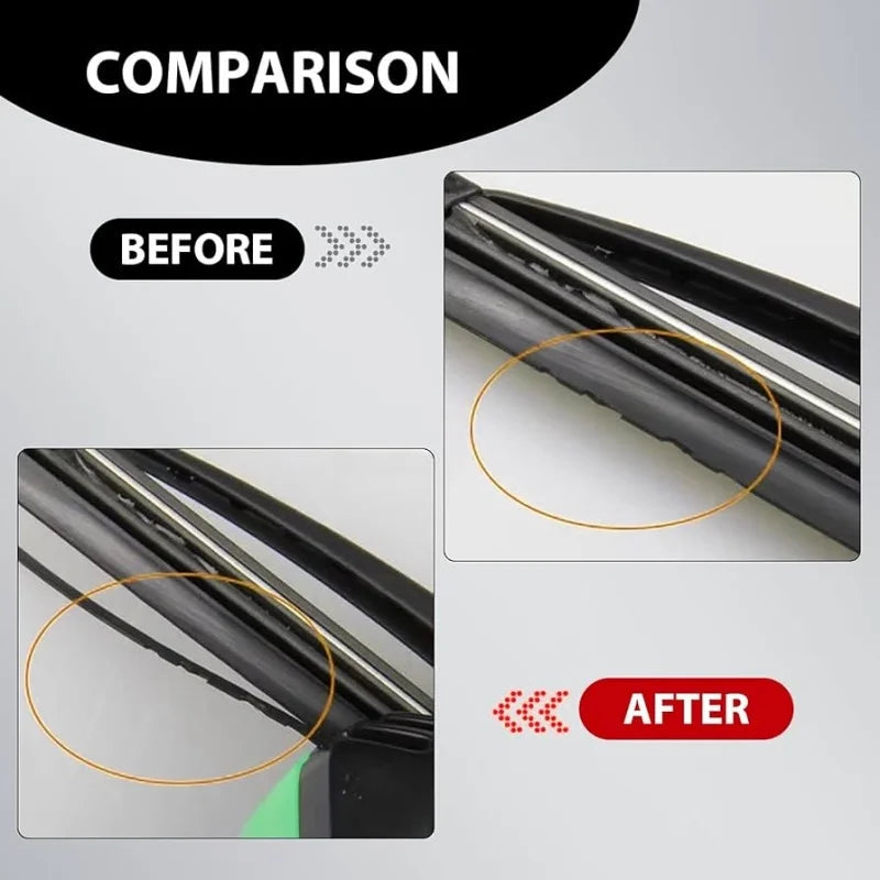 Universal Car Wiper Repair Tool Windscreen Wiper Blade Wiperblade Cutter Rubber Regroove Tool Trimmer Restorer Car Accessories - Velora